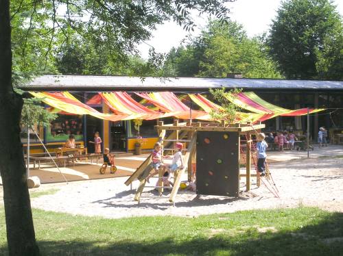 Der Spielplatz der Kita